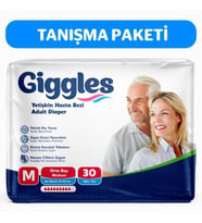 Giggles Yetişkin Hasta Bezi Medium 30'lu 1 Paket 30 Adet