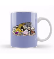 Cute Animals With Lots Of Easter Eggs Kupa Bardak Porselen