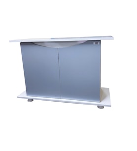 Kanki Pet 100 Cm MDF KP1004010GR Flex Gri Kapaklı Akvaryum Sehpası 100x40x69 cm