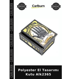 Özel Üretim Dekoratif Modern Aksesuar Ev Dekorasyonu Polyester El Tasarımı Kutu Alk2365