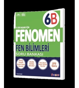 FENOMEN YAYINLARI 6 Fen Bilimleri B Soru Bankası