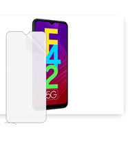 SChitec SAMSUNG Galaxy F42 5G Uyumlu Ön Yüzey Nano Şeffaf Hidrojel Ekran Koruyucu