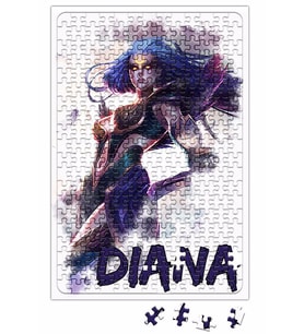 League Of Legends Diana Puzzle 240 Parça Yapboz