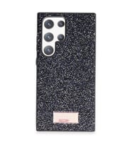 Onegif  Galaxy S23 Ultra Bright Simli Kapak - Siyah