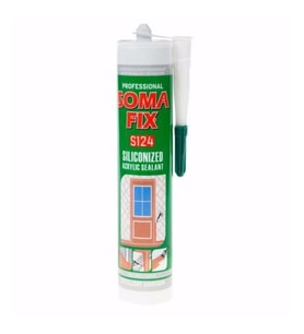 Somafix S 124 Akrilik Silikonize Gri  Mastik