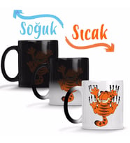 Garfield Sihirli Kupa Bardak Porselen