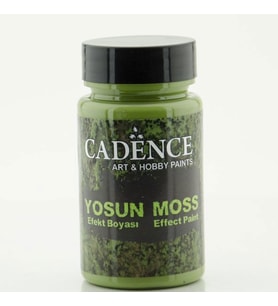 Cadence Yosun Efekt Boyası (Moss Effect) 3640 Koyu Yeşil 
