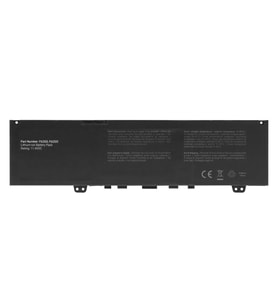 Dell ile Uyumlu Inspiron 7386, 7370, 7373, 7380 Batarya Pil F62G0, RPJC3 (Siyah)