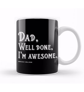 Father's Day Collection The Walking Dad Kupa Bardak Porselen