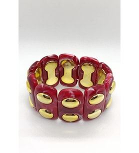 Ruby Power Block Bileklik