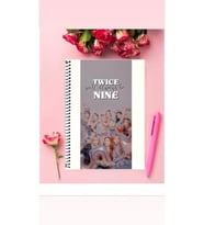 Twice Defter 1 Adet Özel Tasarım A4 Boyutu Telli Çizgili Defter 21*29 Cm
