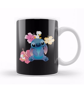 Cartoons Stitch Kupa Bardak Porselen