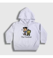 Presmono Unisex Çocuk Beyaz The Firstfruit Mark Lee Nct Kapüşonlu Sweatshirt 534598tt