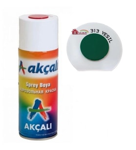 Akçalı Sprey Boya 400 Ml 313 Yeşil