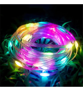 DIŞ MEKAN IŞIĞI RGB LED LİGHT WATERPROOF 3X2 SALKIM GÜN IŞIĞI RENKLİ LED IŞIK SU GEÇİRMEZ 200 LEDLİ