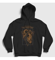 Presmono Unisex Siyah Skulls Dark Tranquillity Kapüşonlu Sweatshirt 137708tt