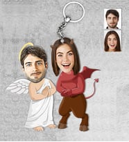 Kişiye Özel Sevgili Ahşap Anahtarlık-30