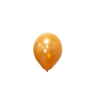 Balon Metalik Turuncu 10'lu