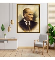 ÇERÇEVELİ ATATÜRK TABLO S628