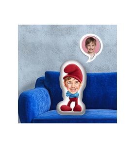 Kişiye Özel Fotoğraflı Kahraman Şirin Yastık 115174 30 cm