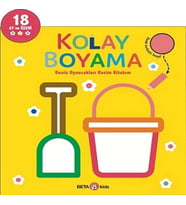 Kolay Boyama - Deniz Oyuncakları Resim Kitabım