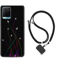 Vivo Y11S Y21S Y20 Y20S Y70 Kılıf Boyun Askılı Silikon Line Planet 1736
