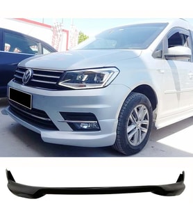 Vw Caddy Mk3 Ön Ek Karlık Abs Plastik Mat Siyah 2015 2016 2017 2018 2019 2020 karlık+bodykit+ek