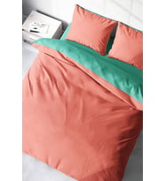 Deluxe Çift Taraflı Pamuk Ranforce Çift Kişilik Nevresim Takımı