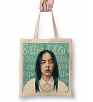Billie Eilish 014 Bez Çanta Uzun Saplı