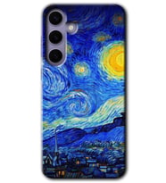 Galaxy S24 Plus Kılıf HD Desen Baskılı Kılıf - Starry Night