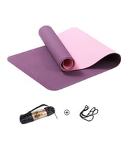 Pilates & Yoga Egzersiz Matı Çift Renkli  MOR