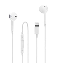 Kablolu Kulaklık Lightning Kulaklık Mikrofonlu Kulaklık (Beyaz)