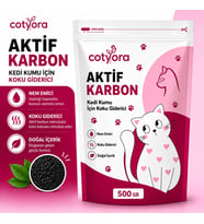 Active Carbon Kedi Kumu Koku Giderici Önleyici 500 GR Aktif Karbon Granül Önleyici
