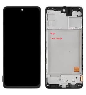 Tkgz - Samsung Galaxy M31S - SM-M317 Uyumlu Lcd Ekran Dokunmatik - A - Kalite ÇITALI