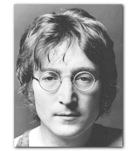 Cakatablo MDF (Ahşap) Tablo John Lennon Gözlüklü