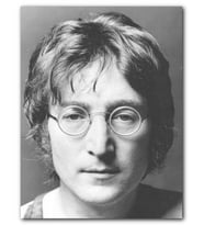 Cakatablo MDF (Ahşap) Tablo John Lennon Gözlüklü