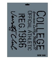Rich New Seri N-208 Stencil 35x25 cm