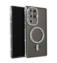 Samsung Galaxy S23 Ultra Joke Simli Magneticsafe Kılıf - Siyah
