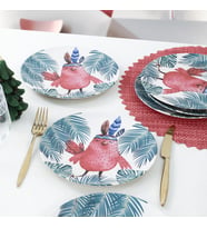 Keramika Owl Pasta Tabağı 21 Cm 6 Adet - 17718