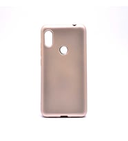 Lexroo Xiaomi Redmi Note 6 Pro Kılıf Premier Silikon Kılıf - Gold