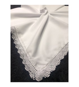 İğne Oyalı Yazma-90x90-DESEN-01 (Lacivert-Beyaz)