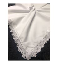 İğne Oyalı Yazma-90x90-DESEN-01 (Lacivert-Beyaz)