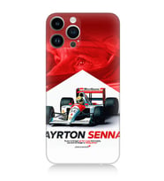 Apple iPhone 14 Pro Max Uyumlu Silikon Kılıf Ayrton Senna Formula 1