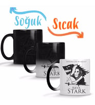 Arya Stark Sihirli Kupa Bardak Porselen