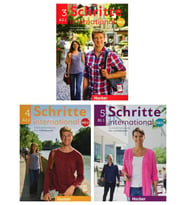 Schritte International Neu 3 ( A2.1 ) + Schritte International Neu 4 ( A2.2 ) + Schritte International Neu 5 ( B1.1 )