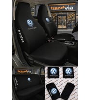 Volkswagen Logolu Oto Koltuk Kılıfı Ön Arka Set – Penye Universal Koltuk Koruyucu Servis Kılıfı