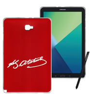 Samsung Galaxy Tab P580 Baskılı Silikon Kılıf BK-162