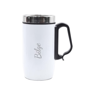 Kişiye Beyaz Özel 280Ml Bardak Termos