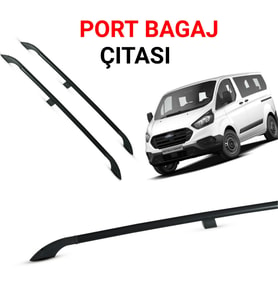 CUSTOM SİYAH PORTBAGAJ TAVAN ÇİTASI KISA ŞASE  2012 2013 2014 2015 2016 2017 2018 2019 2020 2021