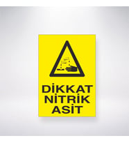 Dikkat Nitrik Asit